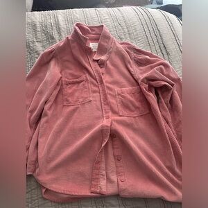 American Eagle, corduroy flannel.